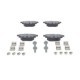 Set placute frana spate ATE pentru CITROEN C4 III, C4 X; OPEL CORSA F, CORSA F/HATCHBACK; PEUGEOT 2008 II, 208 II 1.2-Electric 06.19-