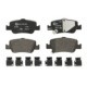 Set placute frana spate ATE pentru TOYOTA AURIS, COROLLA 1.2-2.2D, inaltime 46.0 mm, latime 102.0 mm, grosime 15.2 mm, cu accesorii