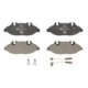 Set placute frana fata ATE cu suruburi de ghidare etrier frana pentru MERCEDES VIANO W639 VITO MIXTO 2.0D-Electric 09.03