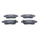 Set placute frana fata ATE pentru HONDA CIVIC V, VI, VII, VIII, CRX III, DOMANI 1.3-1.7, inaltime 57.4 mm, latime 136.7 mm, grosime 16.3 mm