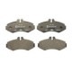 Set placute frana fata ATE pentru MERCEDES V (638/2), VITO (W638) 2.0-2.8 02.96-07.03, dimensiuni 64.5x134.4x20.9 mm