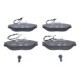 Set placute frana fata ATE cu suruburi etrier pentru CITROEN XSARA, ZX; PEUGEOT 306, 406, 607 1.9D-3.0 05.93-02.06