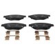 Set placute frana fata ATE pentru CHEVROLET AVEO, CRUZE; OPEL ASTRA J, GTC, HATCHBACK 1.2-2.0D 05.09, dimensiuni 60.3x148.2x19.1 mm