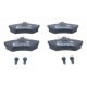 Set placute frana fata ATE cu suruburi de ghidare etrier AUDI A4 B5 VW PASSAT B5 B5.5 1.6-1.9DH 69.5mm x 119.1mm x 19.6mm