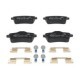 Set placute frana Spate ATE cu suplimente suruburi ghidare etrier MERCEDES A W176 CLA C117 GL X166 GLA X156 2.0-5.5 06.11