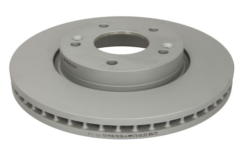 Disc frana ATE Fata Dreapta/Stanga 280.0 mm ventilat pentru HYUNDAI COUPE II, I30, IX20, TUCSON; KIA CEE&apos;D, PRO CEE&apos;D, SOUL I-III, SPORTAGE II-III, VENGA 1.4-2.0LPG