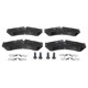 Set placute frana fata/spate ATE cu suruburi etrier pentru MERCEDES SPRINTER 2-T (B901, B902), SPRINTER 3-T (B903) 2.1D-4.3D