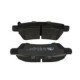 Set placute frana spate ATE pentru NISSAN NAVARA NP300, PATHFINDER III, XTERRA 2.5D/3.0D/4.0 10.04, inaltime 40.8 mm, latime 110.6 mm, grosime 16.6 mm
