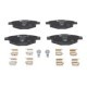 Set placute frana fata cu suplimente suruburi de ghidare etrier ATE pentru CITROEN C3 I C4 XSARA PEUGEOT 1007 206 207