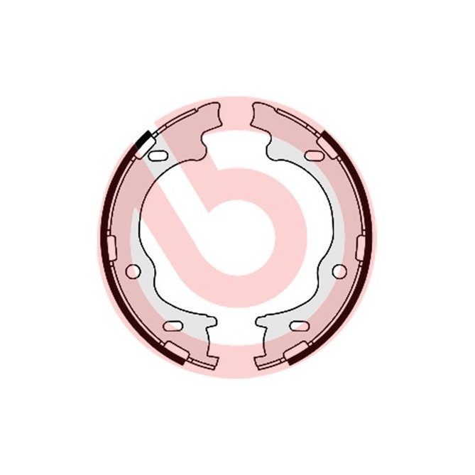 Set saboti frana, frana de mana BREMBO