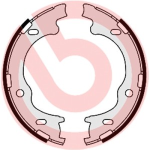 Set saboti frana, frana de mana BREMBO