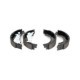 Set saboti frana BOSCH pentru HYUNDAI ELANTRA VI, I10 I, I20 I 1.0-1.6, diametru 203.0 mm, latime 31.0 mm, pozitie spate