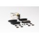 Set placute frana fata pentru MERCEDES CITAN MIXTO, CITAN, RENAULT KANGOO II, dimensiuni 131.0 mm x 62.3 mm x 18.5 mm
