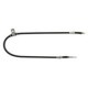 Cablu frana de mana Spate Stanga 985mm/828mm BOSCH pentru NISSAN CABSTAR NT400 CABSTAR 2.5D 09.06-