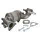 Convertor catalitic EURO 3 TOYOTA AVENSIS VERSO RAV 4 II 2.0D 05.01-11.05, rotund, diesel, omologare E9-103R