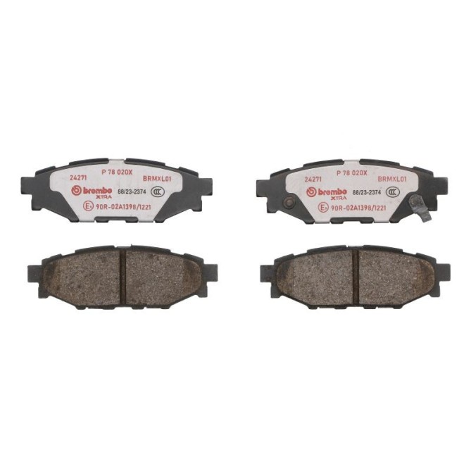 Set placute frana,frana disc BREMBO