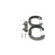 Set saboti frana BOSCH pentru FIAT 500, 500 C, PANDA, FORD KA, preasamblat, latime 32.0 mm, diametru tambur 180.0 mm, piston 20.64 mm