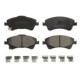 Set plăcuțe frână față, compatibile TOYOTA AURIS, AVENSIS, COROLLA, VERSO 1.4D-2.2D 10.06-10.18, dimensiuni 150.8mm x 62.5mm x 18.9mm