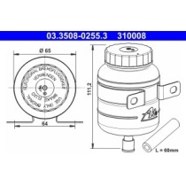 Vas de expansiune, lichid frana ATE
