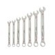 Set scule MILWAUKEE chei combinate 7 piese 1/2 11/16 3/4 5/8 7/16 9/16 tip cheie combinata suport plastic