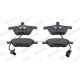Set placute frana fata FERODO pentru AUDI A6 C5, ALLROAD C5 1.8-4.2, inaltime 72.8 mm, latime 155.0 mm, grosime 20.3 mm