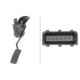 Senzor, pedala acceleratie HELLA pentru OPEL ASTRA G, H, ZAFIRA A 1.2-2.2D 02.98, 3 gauri de fixare, 6 pini, cutie viteza manuala