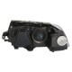 Far TYC Lampa frontala Dreapta H7/H7 electric fara motoras argintiu VW PASSAT B5.5