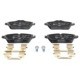 Set placute frana fata ATE cu suplimente si suruburi de ghidare etrier, BMW 1 E81 E82 E87 E88, MINI F56 R56 R57 R58 1.2-2.0D