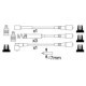 Set cablaj aprinder BOSCH pentru OPEL ASTRA / Calibra / Kadett / VECTRA 1.8-2.0i 90-98, 5 fire