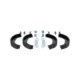 Set saboti frana frana de mana BOSCH pentru MERCEDES 123 (C123), 123 T-MODEL (S123), 123 (W123), /8 (W114), /8 (W115), CABRIOLET (W111, W112)