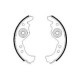 Set saboti frana BOSCH pentru ABARTH RITMO, FIAT 126, 127, 900 T/E, 900 T/E PULMINO, CINQUECENTO, DUNA, FIORINO, PANDA, 185 mm diametru, 31 mm latime