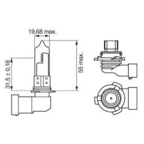 Bec incandescent BOSCH