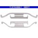 Arc etrier frana ATE kit montare placute frana spate 1 bucata pentru BMW 1 E81 E82 E87 E88 3 E30 E36 E46 E90 E91 E92 E93 1.6-5.0 03.85-06.15