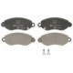 Set placute frana fata ATE cu suruburi de ghidare etrier pentru FORD TRANSIT, TRANSIT TOURNEO 2.0D-2.4D 01.00-05.06