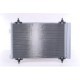 Condensator climatizare NISSENS CITROEN C4 04, aluminiu, 360 mm înălțime, 570 mm lățime, 16 mm grosime, cu uscător, R 134a, R 1234yf