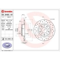 Disc frana BREMBO