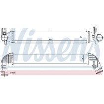 Intercooler, compresor NISSENS
