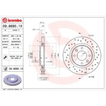 Disc frana BREMBO
