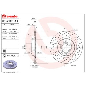 Disc frana BREMBO