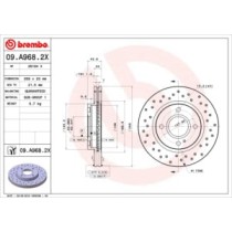 Disc frana BREMBO