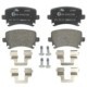 Set placute frana disc ATE ceramica spate cu suruburi etrier AUDI A3 A4 B6 A4 B7 1.2-Electric 02.98-12.22 55.9mm x 105.3mm x 17.1mm