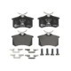 Set placute frana Spate ATE cu suplimente suruburi etrier AUDI A2 A4 B6 B7 A6 C5 ALLROAD C5 TT NISSAN MICRA III PEUGEOT 405 I 08.83