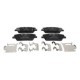 Set placute frana fata ATE pentru Hyundai Genesis, I30, Veloster; Kia Cee'd, Optima, Pro Cee'd 1.0-3.8, dimensiuni 59.9x141.0x17.8 mm