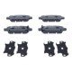 Set placute frana spate ATE pentru INFINITI EX, G, JX, M, M37, Q50, Q60, Q70, QX50 I, QX60; NISSAN ALTIMA, CUBE, ELGRAND, JUKE, LEAF, MAXIMA