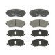 Set placute frana fata ATE pentru SUZUKI GRAND VITARA I, GRAND VITARA II 1.6-3.2, inaltime 54.7 mm, latime 138.0 mm, grosime 16.4 mm