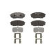 Set placute frana fata ATE pentru HYUNDAI SANTA FE IV, KIA SORENTO III 2.0D-3.5, inaltime 60.5mm, latime 152.0mm, grosime 17.0mm