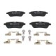 Set placute frana fata ATE pentru FORD FIESTA, FIESTA VI, KA+ III 1.0-1.6D 06.08, inaltime 51.6 mm, latime 125.6 mm, grosime 17.3 mm
