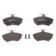 Set placute frana fata ATE pentru AUDI 100 C3; SEAT CORDOBA, VARIO, IBIZA II, INCA, TOLEDO I, inaltime 69.5 mm, latime 119.0 mm, grosime 19.3 mm