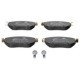 Set placute frana fata ATE pentru RENAULT MEGANE IV 1.0-1.6, dimensiuni 58.7 mm x 128.9 mm x 18.3 mm, cu suruburi etrier