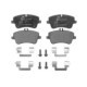Set placute frana fata ATE cu suplimente si suruburi etrier pentru MERCEDES C (CL203, S203, W203, CLC, CLK) 1.8-3.2 05.00-06.11